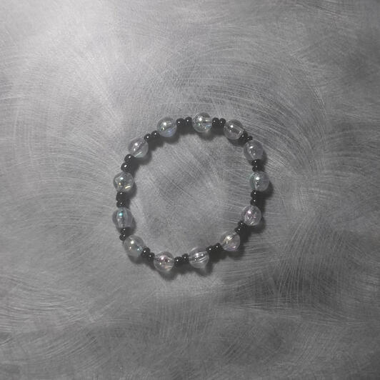 Bubble Bracelet (Black) - $3