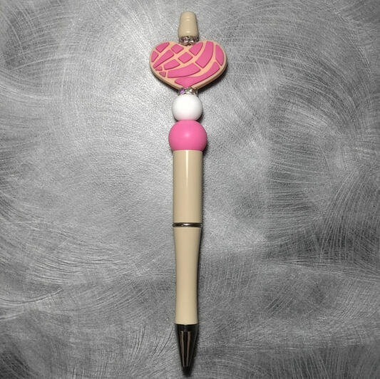 Concha Heart Pen (Pink) - $5